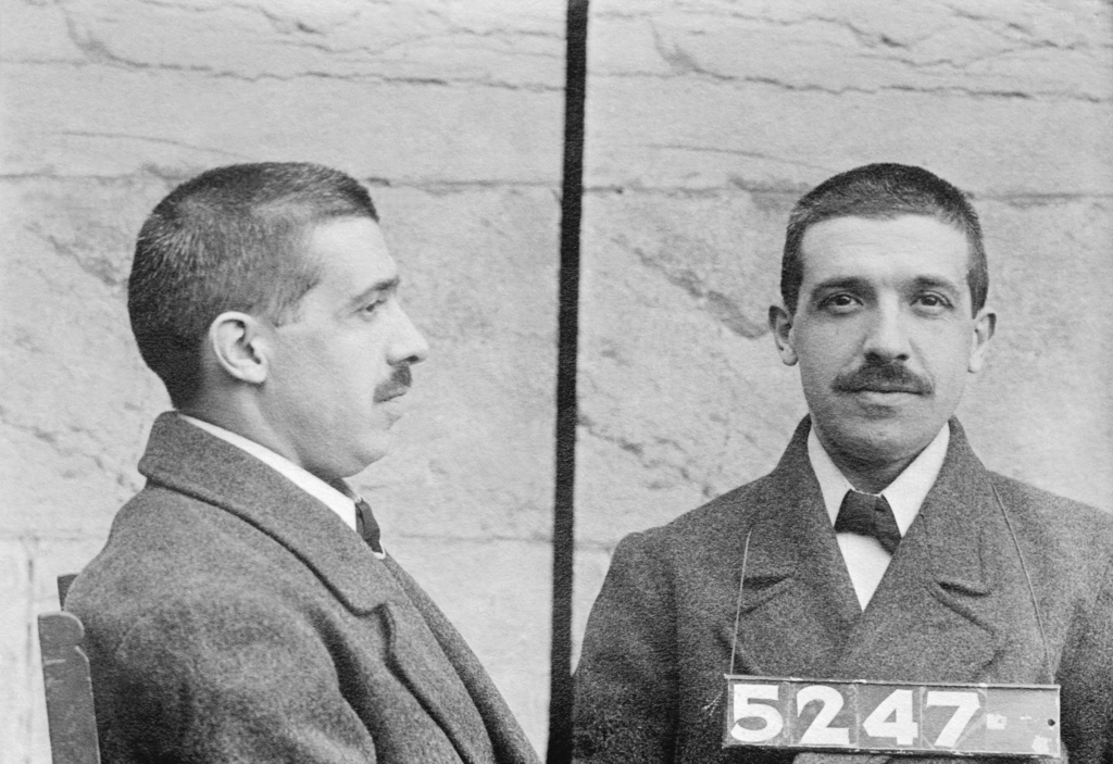 charles ponzi arrest